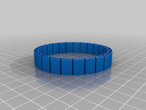 mswebb bracelet les bracelets personnalisé 3d print model - Mito3D