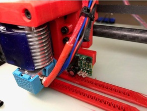 hypercube mini ir probe mount 3d printer parts z 3d print model - Mito3D