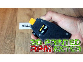 3d printed rpm meter arduino hand tools case oled 3d print model - Mito3D