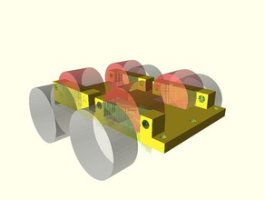 Auto-Basis r c Fahrzeuge rc-car in der Robotik 3d print model - Mito3D