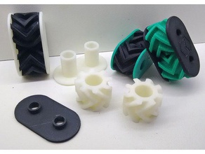 twisted ingranaggi fidget spinner giocattolo & accessori di gioco ingranaggio elicoidale 3d print model - Mito3D