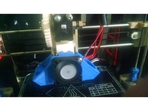 hotend camada ventilador - para y definição de capas mistura Impressora 3d acessórios 3d print model - Mito3D