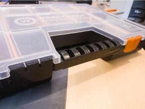 werckmann toolcase mandalı parçalar eylem durumda klip elektronik menteşe koffer mandal aracı 3d print model - Mito3D