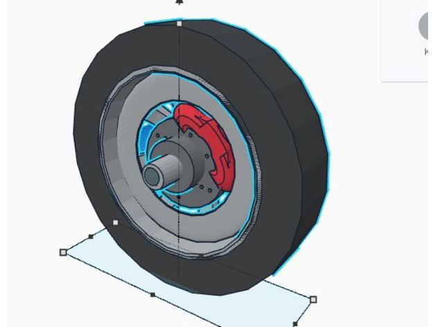bbs style wheel 3d printing rims tyre wheels 3D print model - Mito3D
