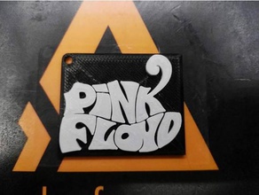pink floyd 2 portachiavi i 3d print model - Mito3D