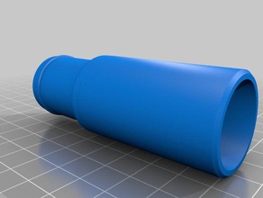 stepcraft vakum adaptörü makine araçları bağdaştırıcı 3d print model - Mito3D