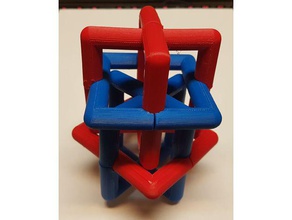 cube puzzle Rätsel 3d print model - Mito3D