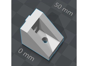 2020 de extrusión ranura 5 esquina apoyo m5 partes 3d print model - Mito3D