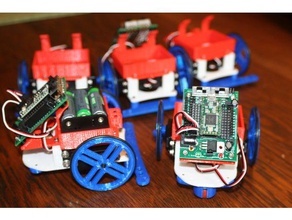 soccerbot robótica arduino pattonrobotics robô teensy 3d print model - Mito3D