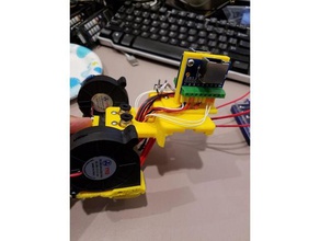 tevo tarantula x carriage rj45 breakout mount 3d printer parts 3d print model - Mito3D