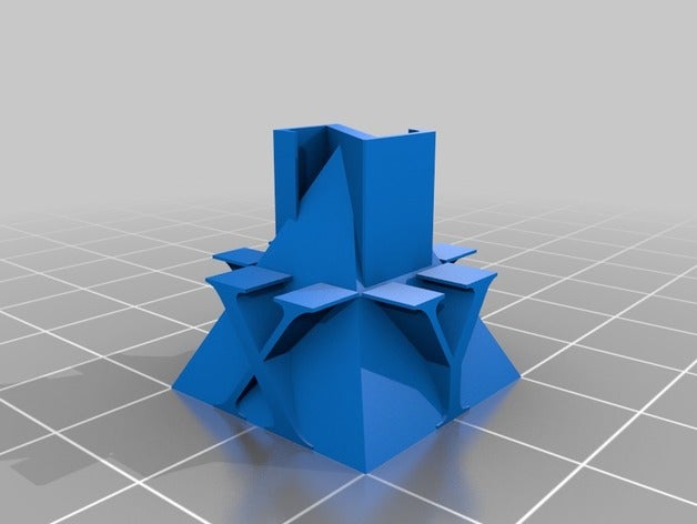 a calibração A impressão 3d de testes eixo do cubo impressora z 3D print model - Mito3D