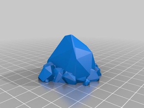crawling Felsen Kunst kundengebundene 3d print model - Mito3D