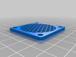 özelleştirilmiş parametrizable benim herhangi bir boyut fan parmak koruma kapağı Petek dolgu 3d yazıcı parçaları 3d print model - Mito3D