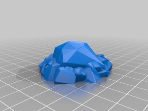 medium crawling rocks art customized 3d print model - Mito3D