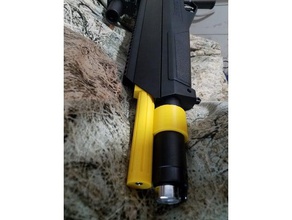 crossman tanto airbow barril protector deporte y al aire libre airgun el tiro con arco ballesta 3d print model - Mito3D