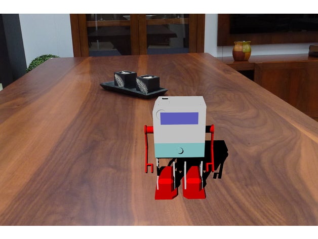 chip-e ii 3d-drucken chip-eii chiperemix Roboter 3D print model - Mito3D