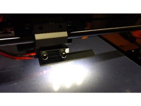 anet a8 - led strip mount 3d printer accessories 3d print model - Mito3D