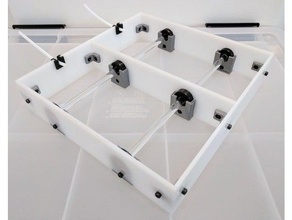 makara tutucu prusa klon 3d yazıcı aksesuarları filament biriktirme lazer kesici 3d print model - Mito3D