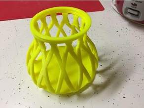 vase thingie containers container cup holder household pencil toothbrush 3d print model - Mito3D