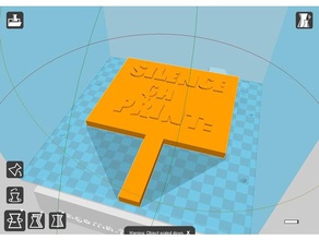 silence print 3d printing 3d print model - Mito3D