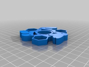 ratón fidget spinner 3d print model - Mito3D