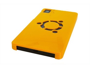 bq aquaris e45 ubuntu phone case mobile smartphone 3d print model - Mito3D