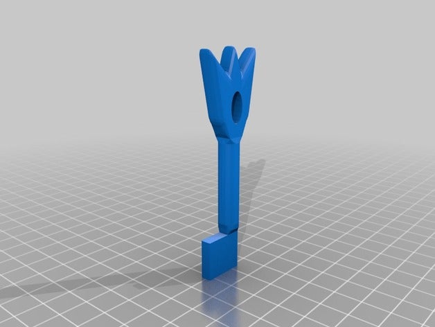 chave de bloqueio 3D print model - Mito3D