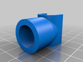 customized m3d pro spool holder h shaft 3d printer accessories 3d print model - Mito3D