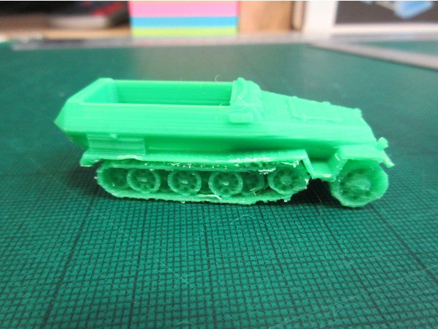 sdkfz 251c araç oyun wargaming 3D print model - Mito3D