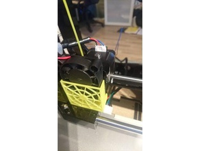 fan holder anet a6 3d printer accessories 3d print model - Mito3D