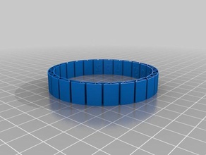 mswebbs bracelet les bracelets personnalisé 3d print model - Mito3D