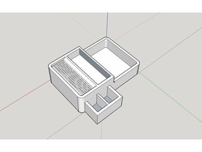 Getriebe micro-Teile Werkzeug-Halterungen & - Boxen sauber Uhr Halter non-slip Teil tool tools 3d print model - Mito3D