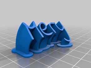mery office personalizado 3d print model - Mito3D