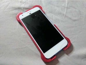 reinforeced google pixel case v4rbp2 mobile phone 3d print model - Mito3D