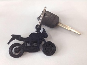 kawasaki versys keychain accessories motorcycle 3d print model - Mito3D