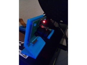 pi cam stand snaps 3d printer accessories cr-10 raspberry camera case 3d print model - Mito3D
