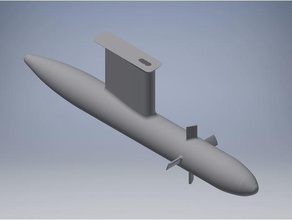 rc boat thruster pod vehicles ntm propeller r c remote control rov water 3d print model - Mito3D