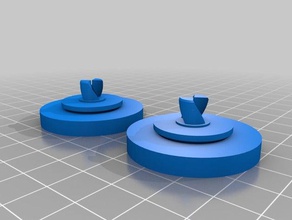 fidget ruleta truco de las tapas La impresión en 3d 3d print model - Mito3D