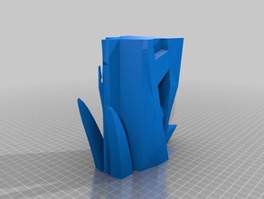 destino exótico de la mano cañón espina 1 escala remix La impresión en 3d el del juego arma 3d print model - Mito3D