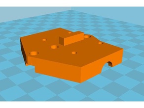 z carriage mount hypercube 3d printer parts tech2c 3d print model - Mito3D