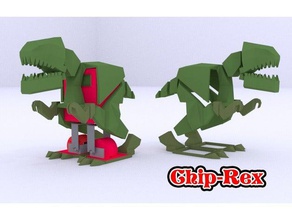 chip-rex giocattolo & accessori di gioco chiperemix 3d print model - Mito3D