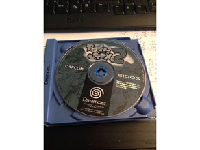 sega dreamcast couverture du cd-rom de remplacement les jeux vidéo la pochette cd réparation le pièce rechange 3d print model - Mito3D