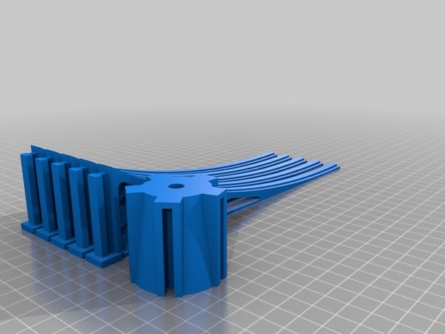 5-özelleştirilmiş ayarlanabilir kutup stand özelleştirilmiş 3D print model - Mito3D