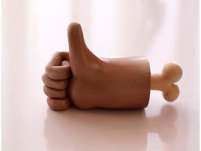 cartoon mão esculturas anet a6 a arte o corpo osso dos desenhos animados doks duque hueso ossos humano gosta mano parte brinquedo brinquedos 3d print model - Mito3D