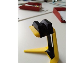 kulaklık adaptörü ince standı organizasyon tutucu 3d print model - Mito3D