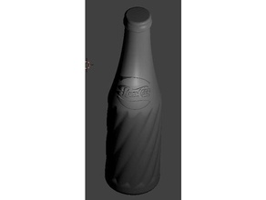 vintage garrafa de pepsi scans e réplicas a 3d print model - Mito3D