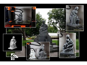 birinin annesi heykeller 3d print model - Mito3D
