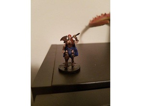 barbare collection jeux hache berserker d&d le mdn enfant de dragon donjons & dragons nain jeu halfling hobbit l'homme pathfinder 3d print model - Mito3D