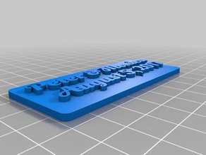peter monica 2 keychains customized 3d print model - Mito3D