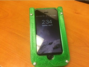 iphone 5s holster mobile phone 3d print model - Mito3D